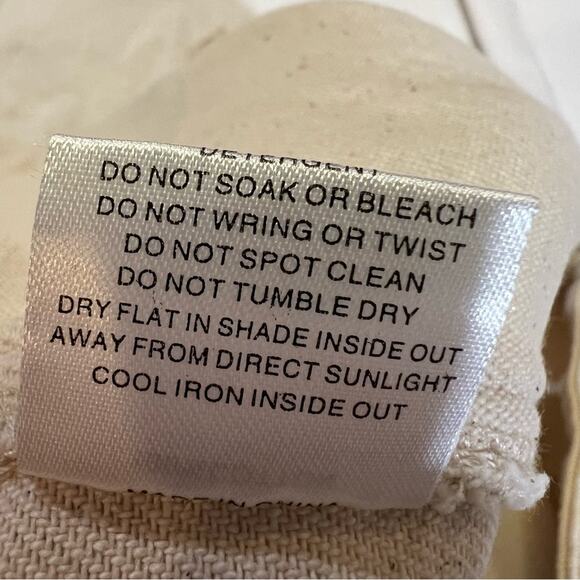 White Fox Off White Canvas straight Leg Cargo pants sz XL - Picture 6 of 14